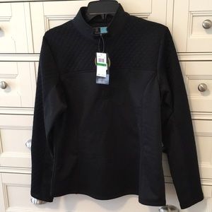 PGA Tour-NWT-Lady’s Black Long Sleeves Pullover Top-Size Large
